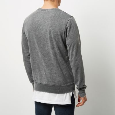 Charcoal grey sweatshirt